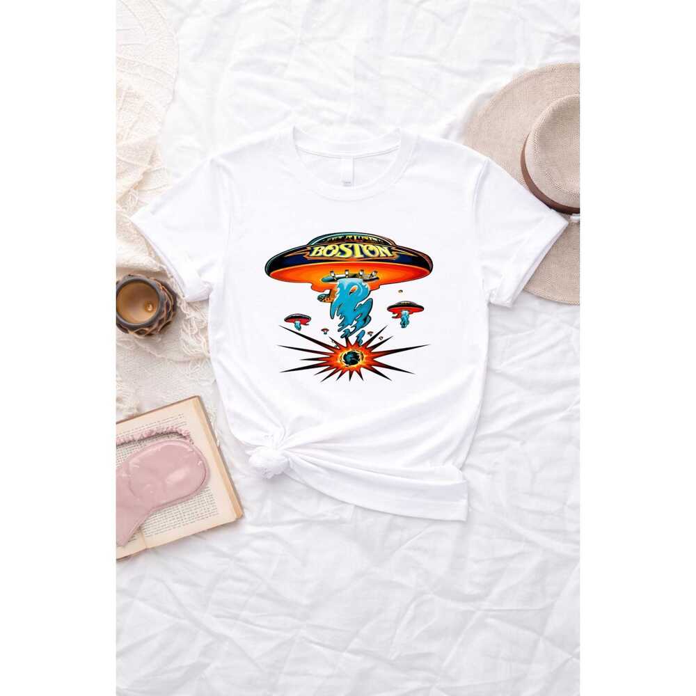 Boston Rock Band Concert Tour 1987 T-Shirt